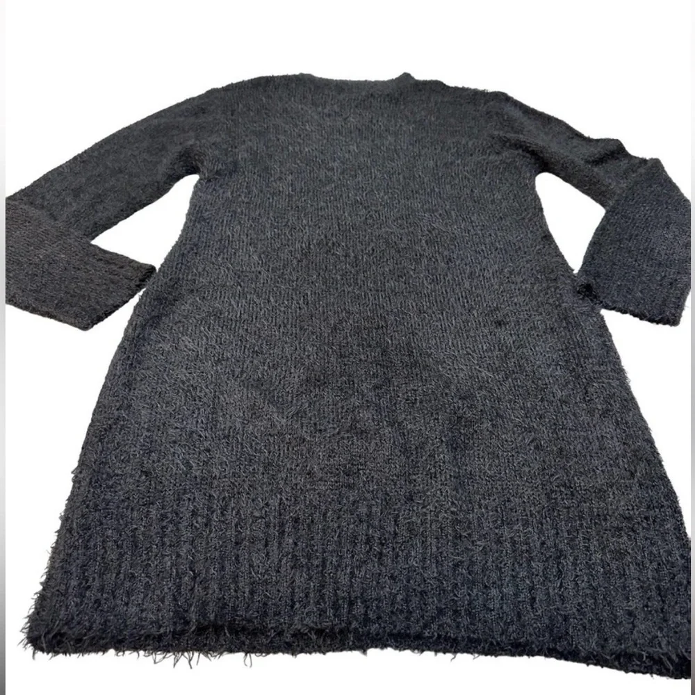 Planet Gold Open ((choker style)) Neckline Sweater Dress Mohair Style XXL Black - Picture 9 of 9